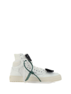 Off-white High Vulcanized Sneaker In White Blac