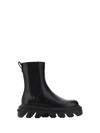 Casadei Generation C Leather Ankle Boots In Nero