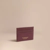 BURBERRY Trench Leather Card Case,40547821