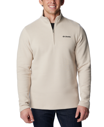 Columbia Men's Great Hart Mountain Iii Half Zip Sweatshirt In Dark Stone Heat