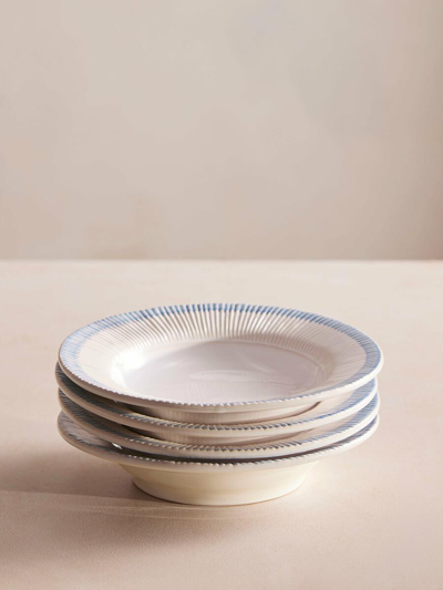 Soho Home Claudine Pasta Bowl In White