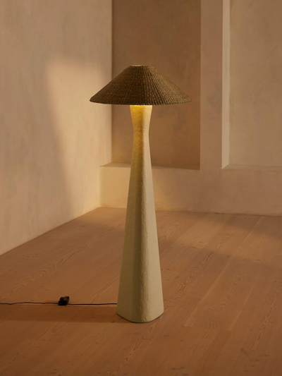 Soho Home Casius Floor Lamp In Neutral