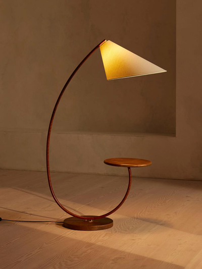 Soho Home Winona Floor Lamp In Brown