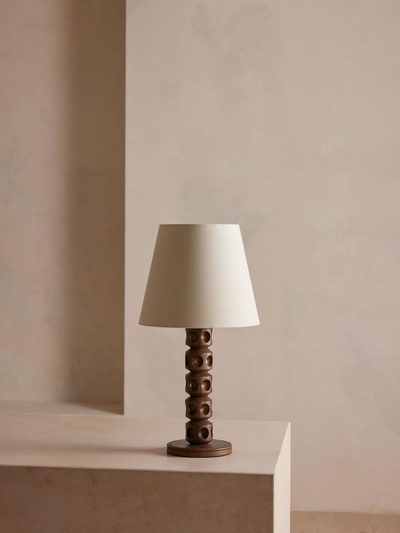Soho Home Francesca Table Lamp In Brown