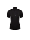 Pangaia Women's Plant-stretch Zipped Top — Black In Black