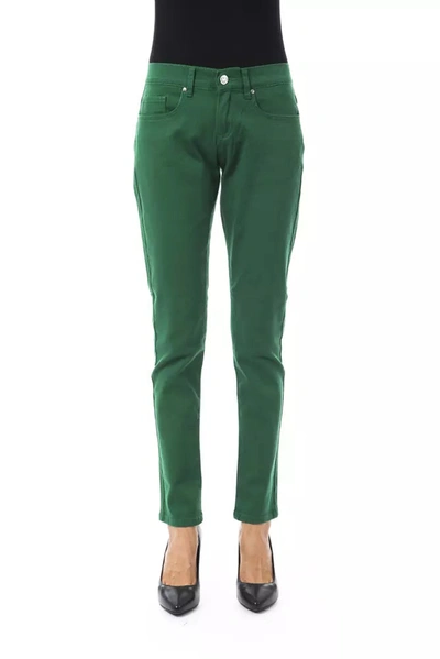 Byblos Green Cotton Jeans & Pant