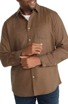 JOHNNY BIGG ANDERS LINEN & COTTON BUTTON-UP SHIRT