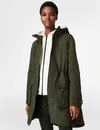 Sweaty Betty Stride Waterproof Parka In Green
