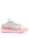 Lanvin Curb Sneakers In Pink