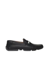 Bally Pearce Stripe-detail Loafers In Black 50