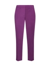 Blanca Vita Pandorea Stretch Cady Trousers In Red