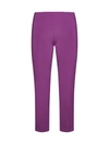 Blanca Vita Pandorea Stretch Cady Trousers In Red