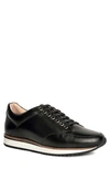 Anthony Veer Barack Court Men's Leather Sneaker In Black