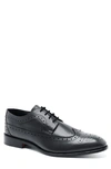 Anthony Veer Men's Regan Wingtip Leather Lace-up Dress Shoes In Black