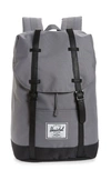 Herschel Supply Co 'retreat' Backpack In Grey/ Black