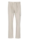 Herno Resort Trousers In Ivory