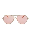 OLIVER PEOPLES Rockmore Light Pink Aviator Sunglasses,OV1218S0558