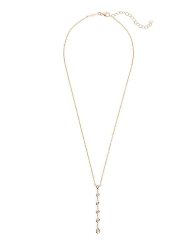 Jacquie Aiche Six Diamond Y Lariat Necklace In Gold