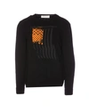 Alyx Black Mark Flood Edition Sweater In Black