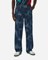 Ahluwalia Smiley Signature Low Rise Jeans Indigo In Blue