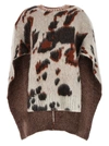 Stella Mccartney Stella Mc Cartney Appaloosa Jacquard Cape Sweater