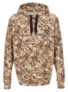 Isabel Marant Hooded Drawstring Sweater Printed Pattern