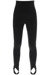 Attico Jamie High-waisted Stirrup Trousers