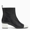 Carel Paris Leather Estime Ankle Boots 42 In Blue