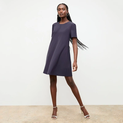 M.m.lafleur The Corrie Dress - Origamitech In Cool Charcoal