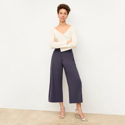 M.m.lafleur The Elena Culotte-origamitech In Cool Charcoal