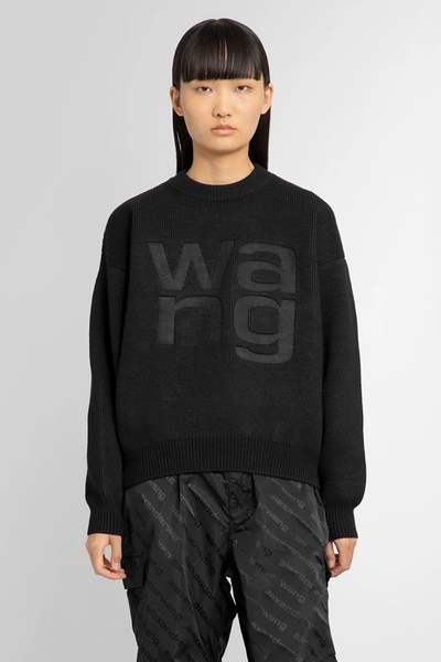 Alexander Wang Woman Black Sweatshirts