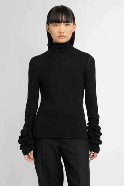 Andrea Ya' Aqov Woman Black Knitwear