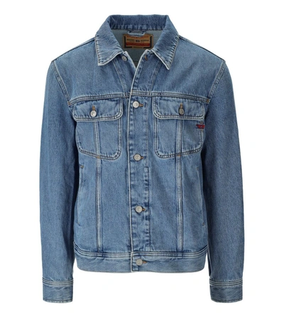 Diesel D-barcy Light Blue Denim Jacket