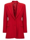 Ermanno Scervino Single-breasted Blazer Blazer And Suits Red In Red
