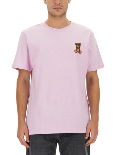 Barrow T-shirt With Logo In Pink