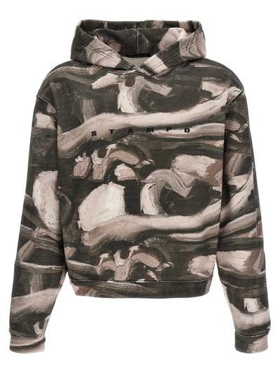 Stampd Bones Sublimated Hoodie In Multicolour