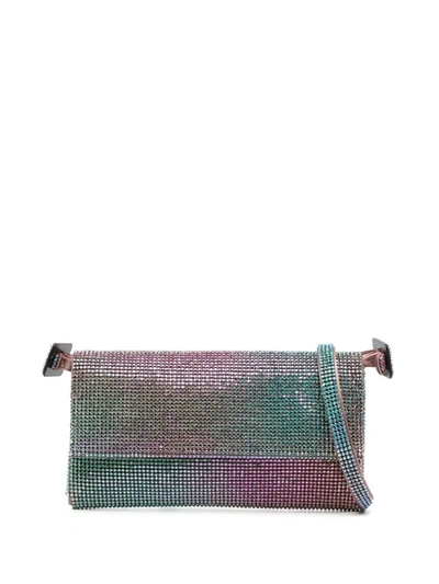 Benedetta Bruzziches Vittissima Rhinestone Shoulder Bag In Multicolour