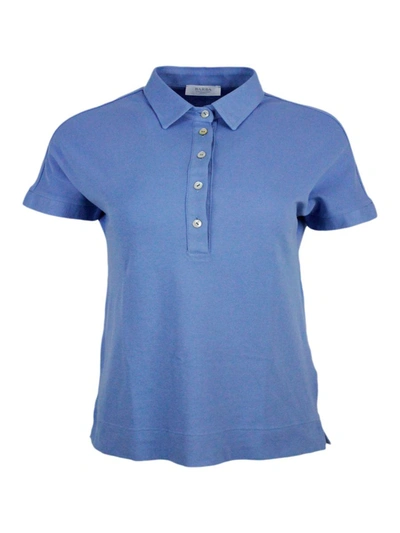 Barba Napoli T-shirts And Polos In Clear Blue