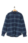 Coastaoro Carlton Flannel Jacket In Blue