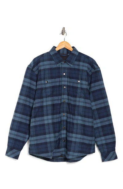 Coastaoro Carlton Flannel Jacket In Blue
