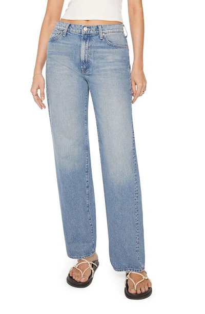 MOTHER MOTHER THE DODGER SNEAK WIDE LEG JEANS