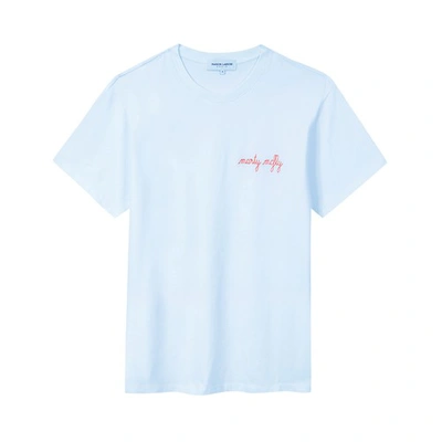 Maison Labiche Marty Mcfly Popincourt T-shirt In White