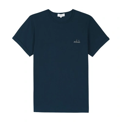 Maison Labiche Salute Poitou T-shirt In Black