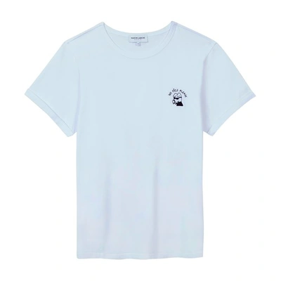 Maison Labiche No Pics Dog Poitou T-shirt In White