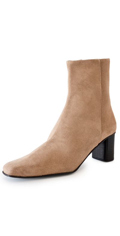 Atp Atelier Praia Hazelnut Suede Boots