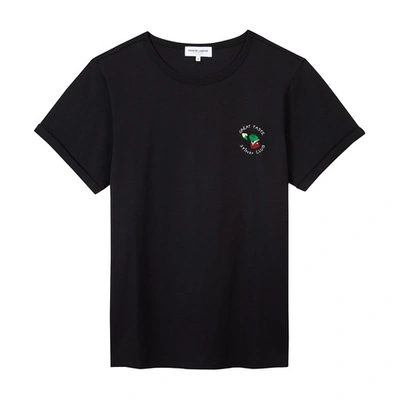 Maison Labiche Frog Club Poitou T-shirt In Black