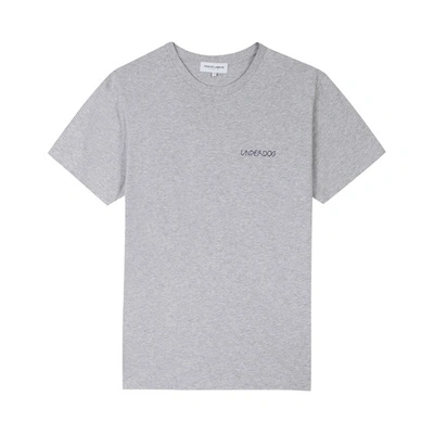 Maison Labiche Underdog Popincourt T-shirt In Light_heather_grey