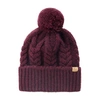 WOOLRICH BEANIE IN WOOL AND ALPACA BLEND WITH POM-POM