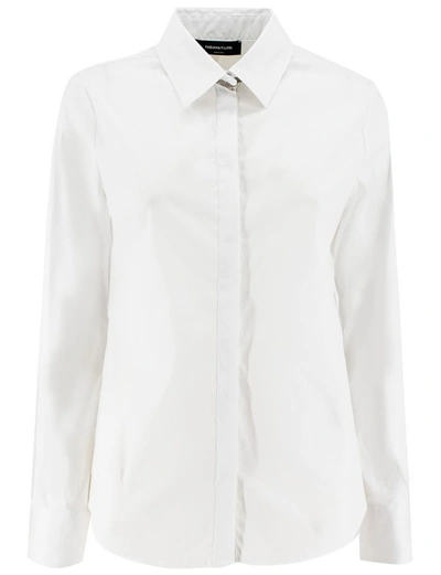 Fabiana Filippi Organic Cotton Poplin Blouse In White