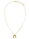 CHARLOTTE CHESNAIS INITIAL NECKLACE - SILVER/GOLD 18KT - GOLD